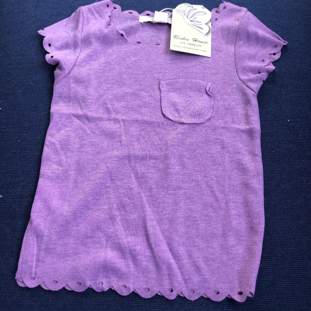 GIRLS TEES.....SIZE 2 & 4